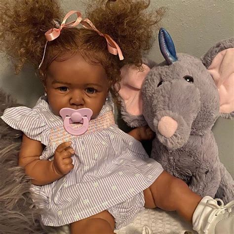 ebony real doll|African American Reborn Dolls .